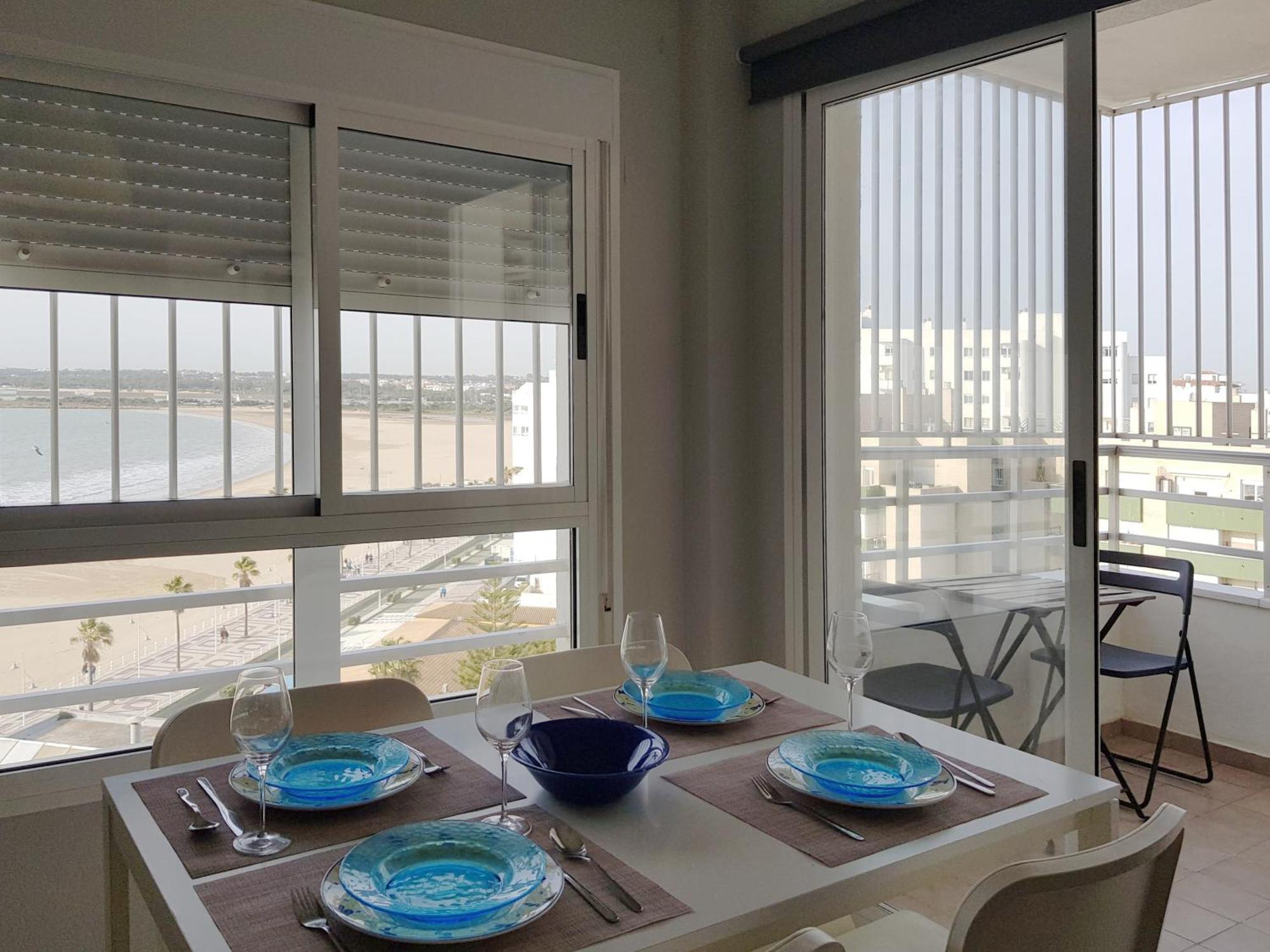 Valdelagrana Mar Ha Apartment El Puerto de Santa Maria Luaran gambar